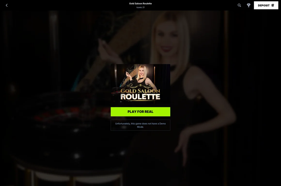 Zoccer Gold Saloon live roulette table